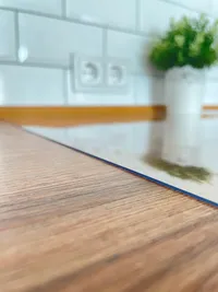 Прозрачная скатерть на стол 65x100 см, толщина 1 мм